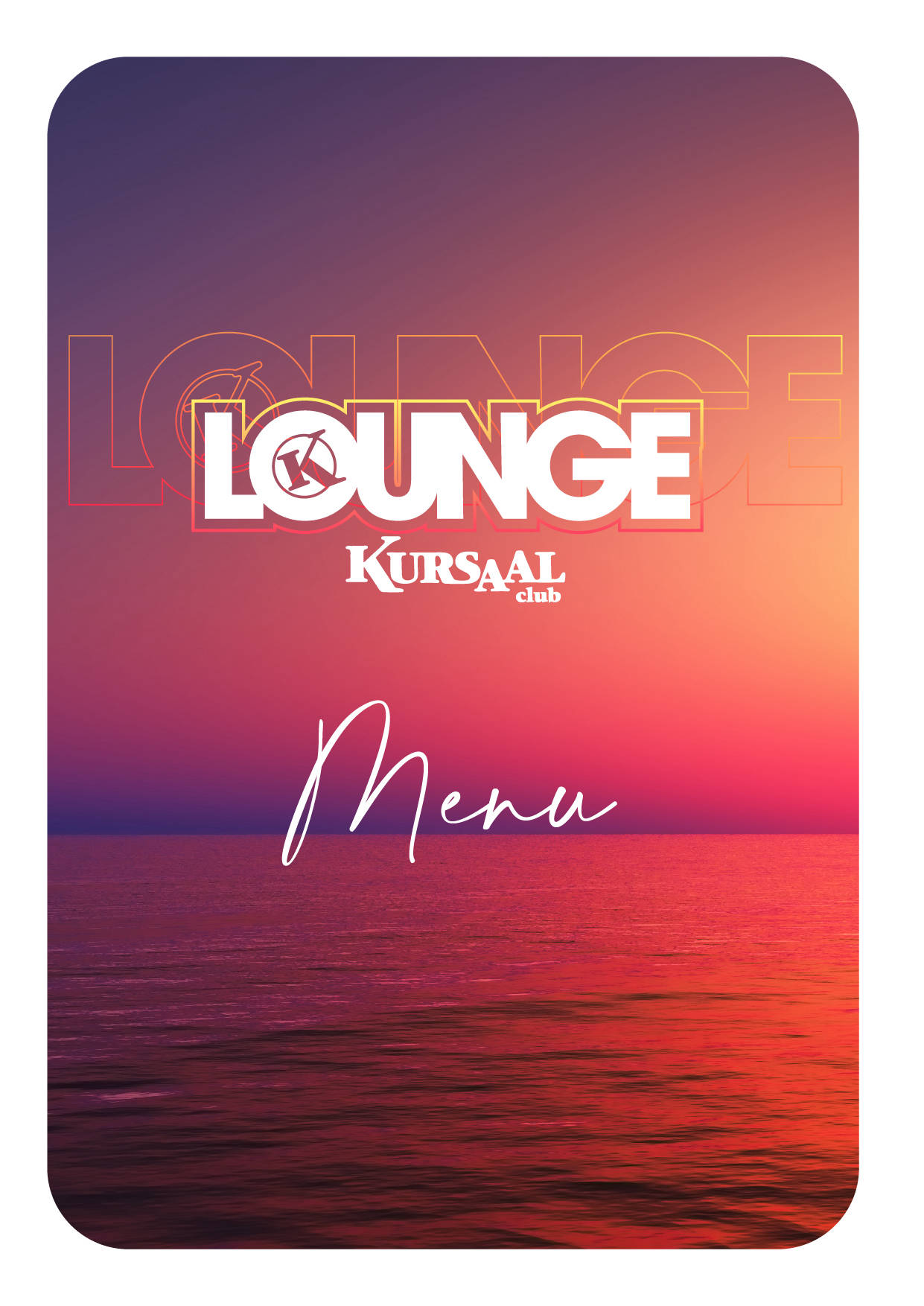 Menu Kursaal Bordighera